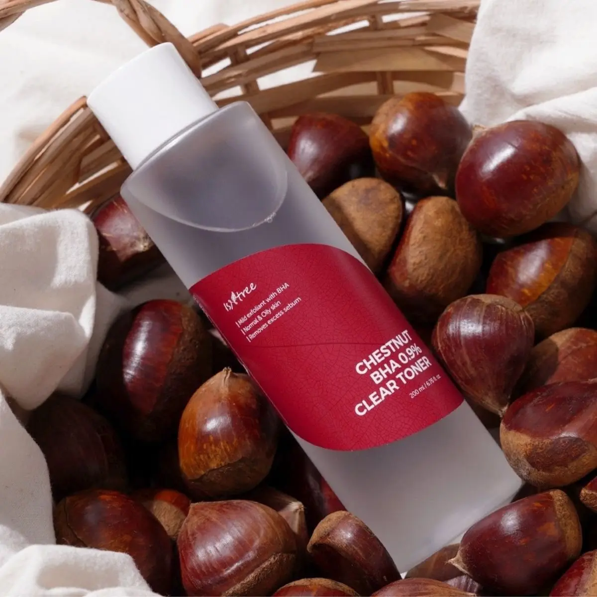 Chestnut BHA 0.9% Clear Toner 200mL - Image 2
