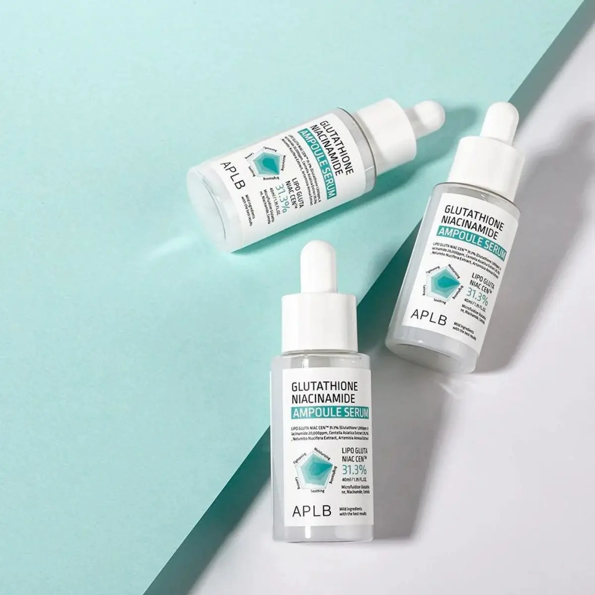 Glutathione Niacinamide Ampoule Serum 40mL - Image 2