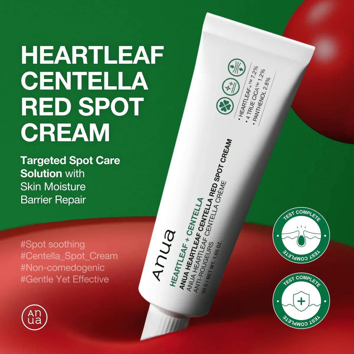 Heartleaf Centella Red Spot Cream 30mL - Image 2