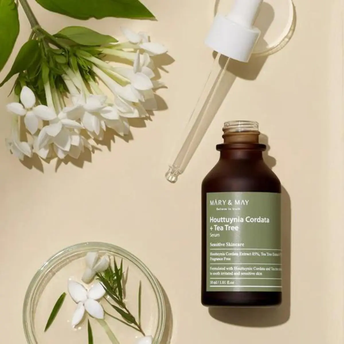 Houttuynia Cordata + Tea Tree Serum 30mL - Image 2