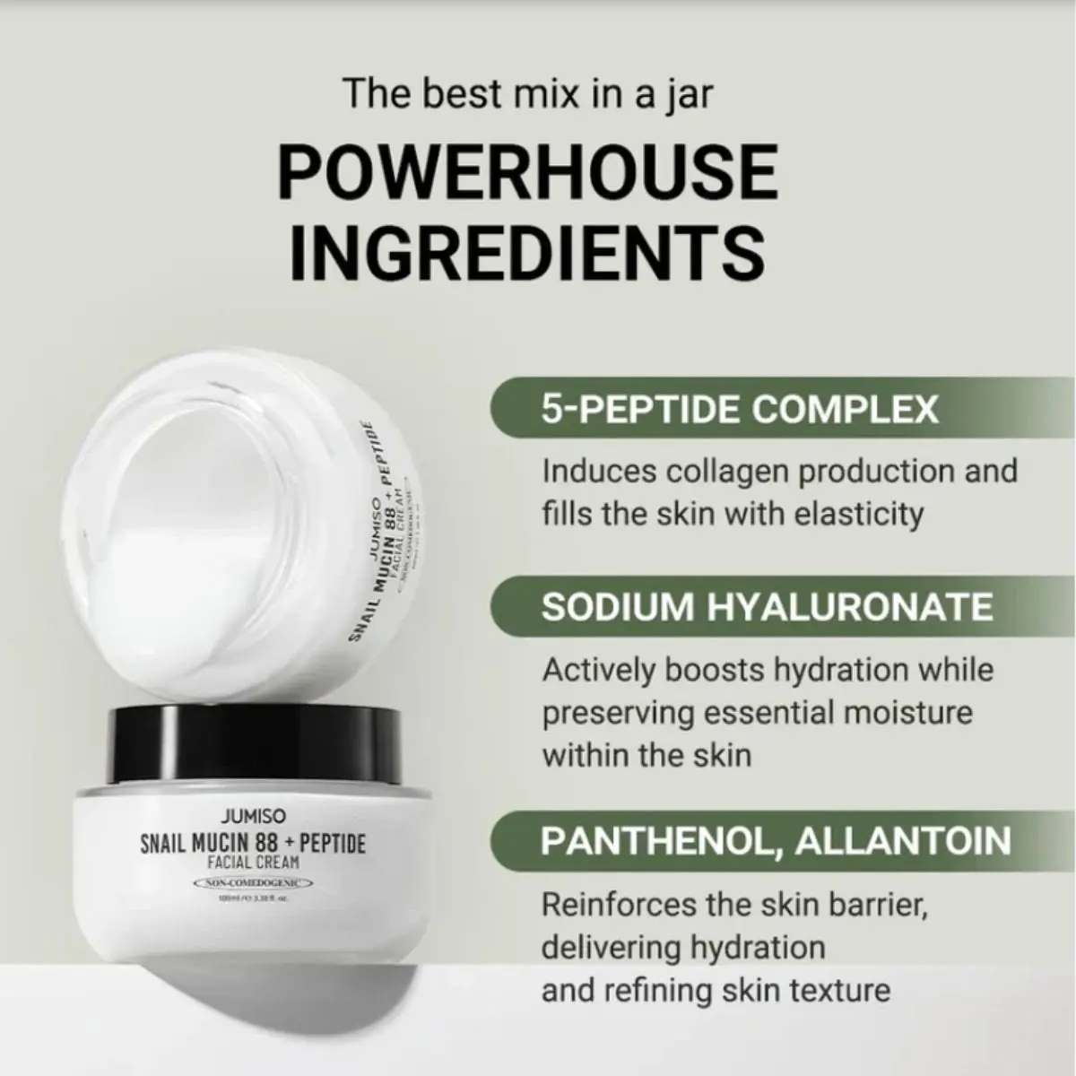 Snail Mucin 88 + Peptide Cream 100mL - Image 2