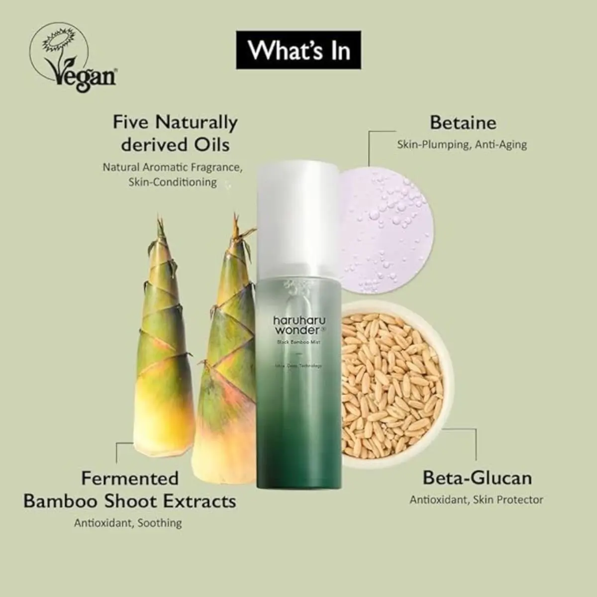 Wonder Black Bamboo Mist 150mL - Image 2